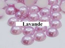 strass demi perle a coller lavande